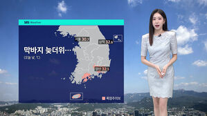 [날씨] 내일 강한 소나기…시간당 30mm