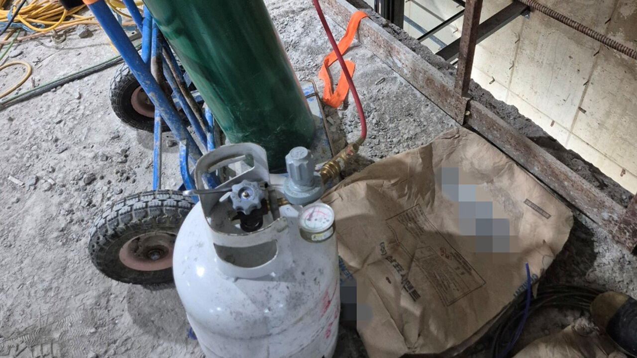 인천 송도 상가 공사장서 가스 폭발…작업자 3명 중경상