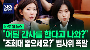 [바로이뉴스] "어딜 간사 한다고 나와" "조희대가 좋아?" 법사위 폭발