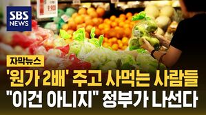 [자막뉴스] '원가 2배' 주고 사먹는 사람들&hellip;"이건 아니지" 정부가 나선다
