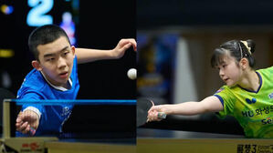 탁구 유망주 이승수·허예림, 유스 세계 랭킹 최상위권 점령