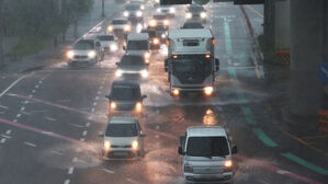 파주에 81.5mm 폭우…경기북부 오후까지 많은 비