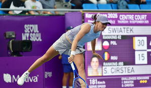 윔블던 챔피언 시비옹테크, 코리아오픈 테니스 8강 진출