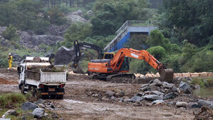 오봉저수지 저수율 26.9%…도암댐 시험 방류 없이 20일 본 방류