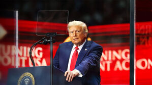 "서울에서는&hellip;" 트럼프, '싸우자' 외치며 선전포고