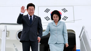 이 대통령, 미국 뉴욕 도착&hellip;3박 5일 방미 일정 시작
