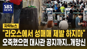 [자막뉴스] 오죽했으면 "라오스에서 한국인 성매매 금지" 공지문까지