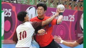 한국, 카타르 꺾고 U-17 아시아 남자핸드볼 결승 진출