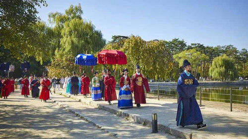 '왕가의 산책' 행사 모습