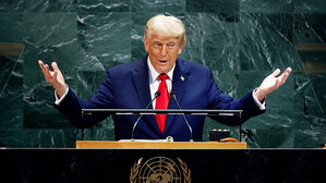 '자화자찬' 트럼프, 유엔 맹비난…"사기극, 내가 옳았다"