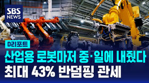 [D리포트] 산업용 로봇마저 중&middot;일에 내줬다&hellip;최대 43% 반덤핑 관세
