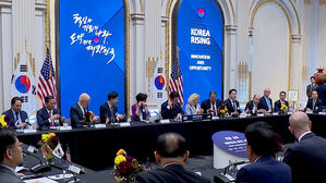 이 대통령, 미국 월가에서 '한국경제설명회 투자 서밋' 행사