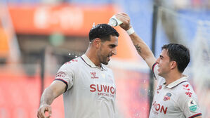 '최치웅 극장골' 수원FC, '레드카드 4장' 제주 잡고 9위로 상승