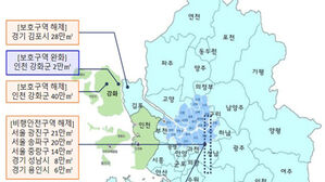 김포 걸포동 일대 등 군사시설보호구역 398만㎡ 해제&middot;완화