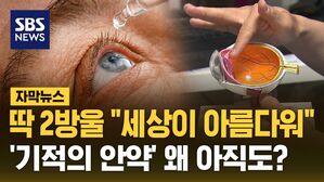 [자막뉴스] 딱 2방울 "세상이 아름다워"&hellip;'기적의 안약' 왜 아직도?