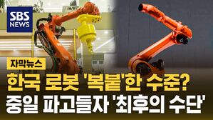 [자막뉴스] 한국 로봇 '복붙'한 수준?&hellip;중일 파고들자 '최후의 수단'