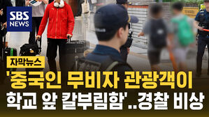 [자막뉴스] '중국인 무비자 관광객 칼부림' 협박글&hellip;경찰 추적 중