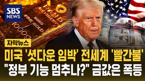 [자막뉴스] 미국 '셧다운 임박' 전 세계 '빨간불'&hellip;"정부 기능 멈추나?" 금값은 폭등