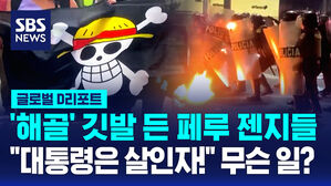 [글로벌D리포트] '해골' 깃발 든 페루 젠지들&hellip;"대통령은 살인자!" 무슨 일?