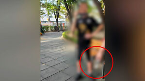 놀이터서 찔러 말렸는데…"뭐 어때?" 엄마는 적반하장