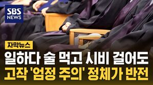 [자막뉴스] 일하다 술 먹고 시비 걸어도&hellip;고작 '엄정 주의' 정체가 반전