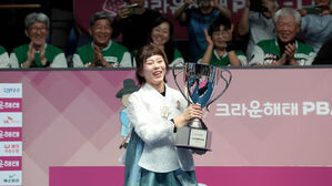 김가영, 임경진 돌풍 잠재우고 여자프로당구 시즌 3승째