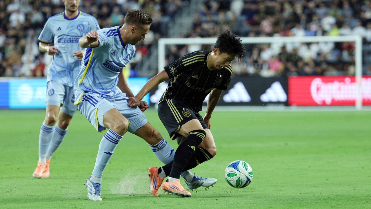 손흥민 '5경기 연속골'은 불발…LAFC, 애틀랜타 꺾고 MLS 5연승