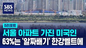 [D리포트] '서울 아파트 보유 외국인' 미국인 최다&hellip;63%가 '한강벨트'에