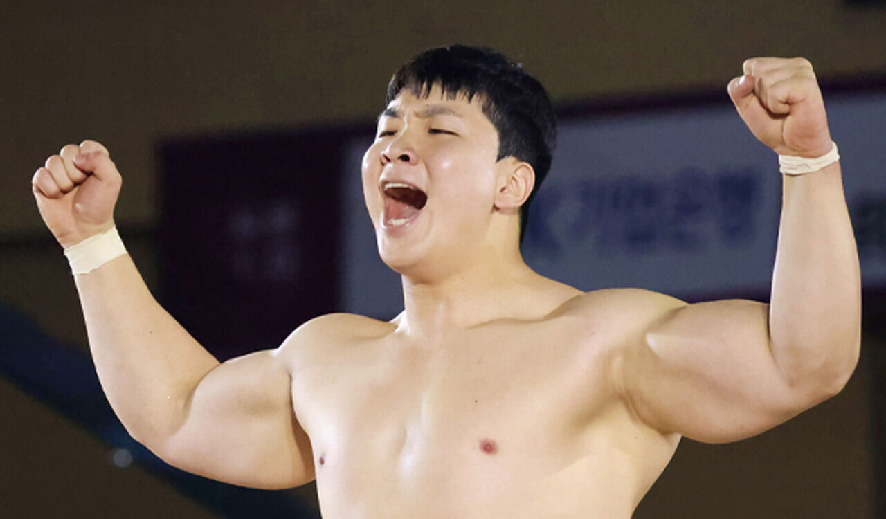 울주군청 김무호, 추석씨름대회 한라급 3연패