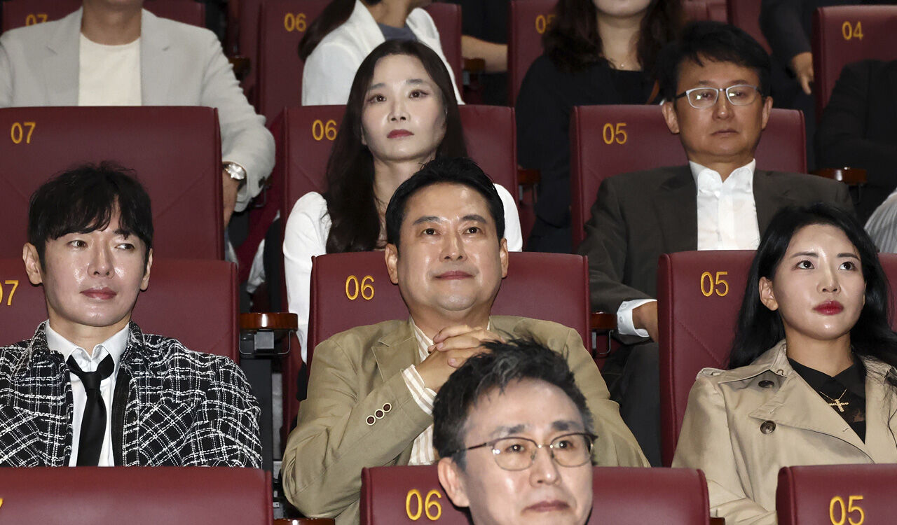 제주4·3단체 "4·3 왜곡 건국전쟁2 관람 장동혁 대표 규탄"