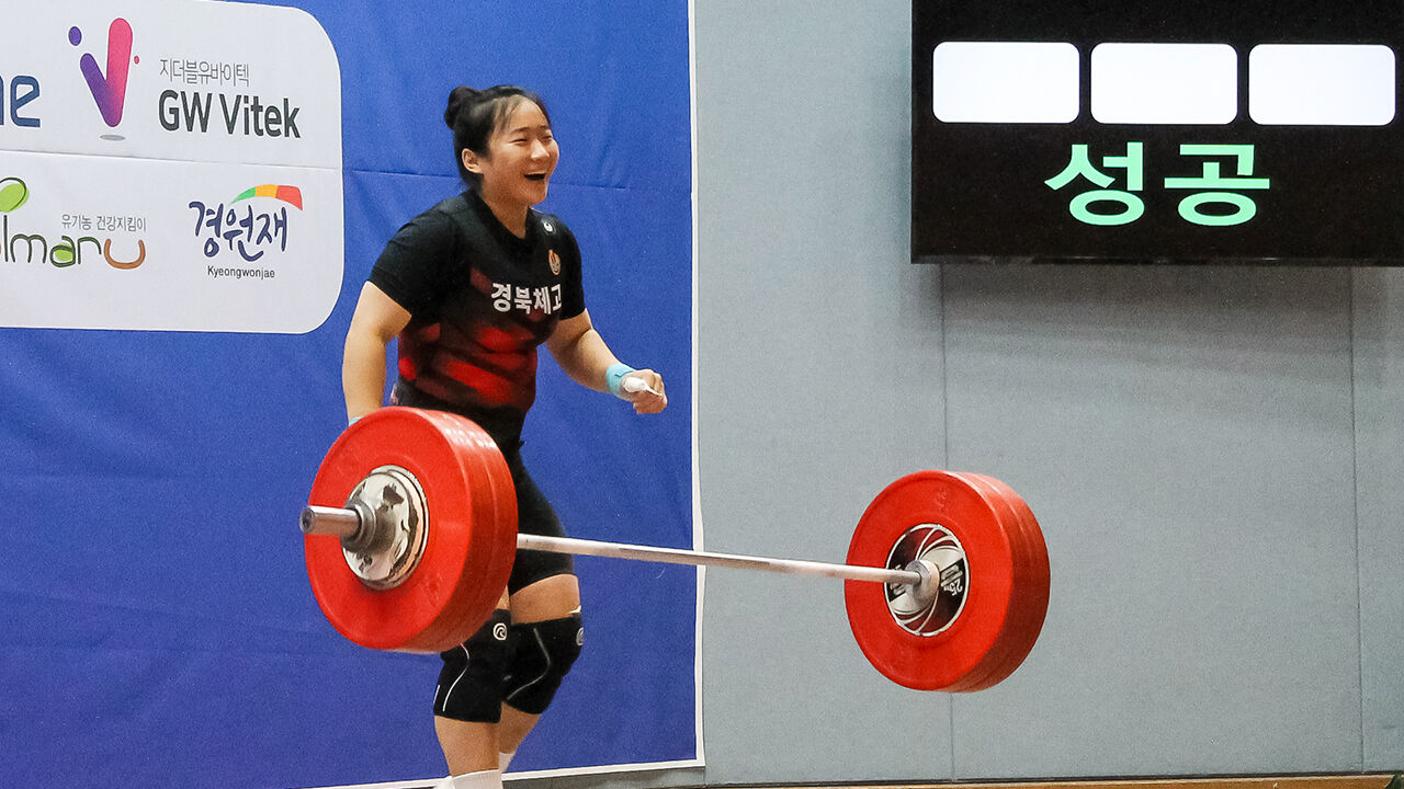 전희수, 세계역도선수권 여자 77㎏급 16위