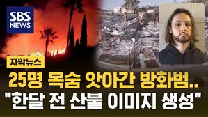 [자막뉴스] '25명 사망' 팰리세이드 산불&hellip;20대 방화 용의자 검거