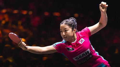 탁구 간판 신유빈, 일본 우다와 WTT 런던 혼복 와일드카드로 출전