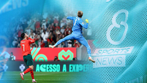 호날두, 아일랜드전서 PK 실축…캘러허의 환상적 선방