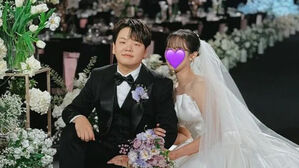 '예비 아빠' 곽튜브 결혼식 올렸다…신부 투샷 사진 보니