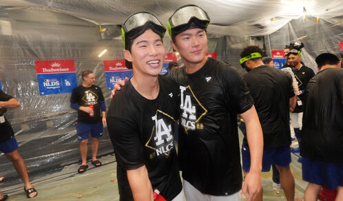 다저스 김혜성, 내셔널리그 챔피언십시리즈 26명 엔트리 포함