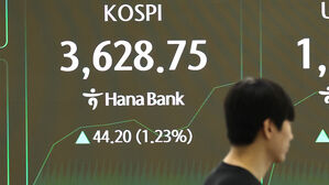 코스피 3,600선 회복하며 상승 출발&hellip;사상 최고치 경신 눈앞