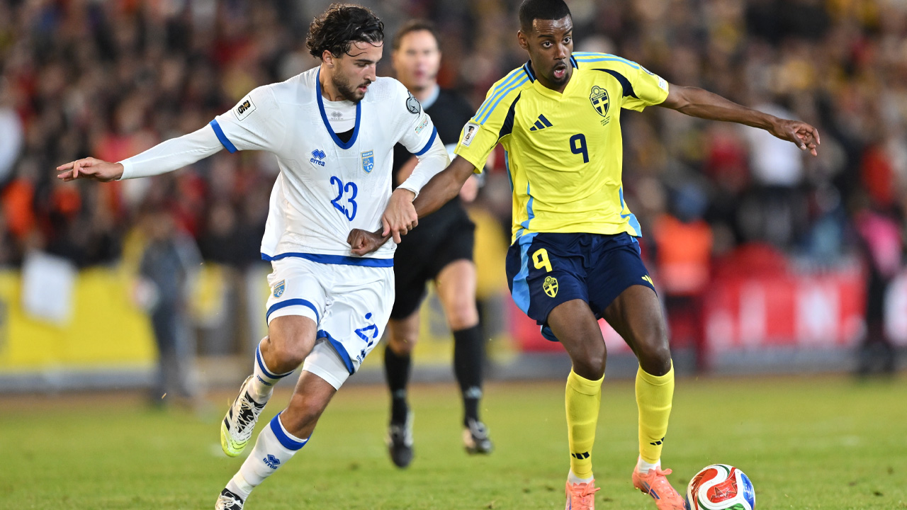 스웨덴, 월드컵 예선서 코소보에 또 패배…본선행 빨간불