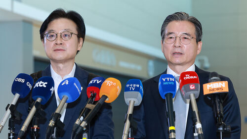 김용범, 관세협상 위해 미국 출국…"긍정적으로 보고 있어"