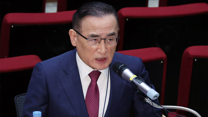 위성락 국가안보실장이 16일 용산 대통령실에서 캄보디아 한국인 대상 범죄 관련 브리핑을 하고 있다. (사진=연합뉴스)