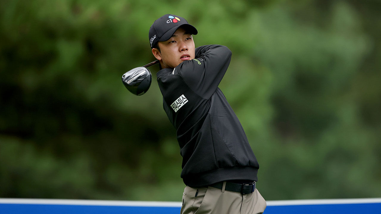 송민혁·이상희, KPGA 더채리티클래식 3R 공동 선두