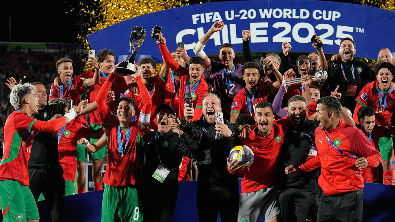 모로코, 아르헨에 '2대 0' 승리…FIFA U-20 월드컵서 '역대 첫 우승'