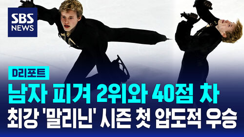 [D리포트] 2위와 40점 차!…'최강' 말리닌, 시즌 첫 GP 압도적 우승