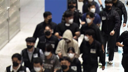 캄보디아 송환 48명 구속…나머지도 구속 기로