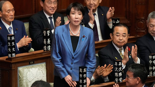 '여자 아베' 다카이치, 일본 첫 여성 총리 시대 열었다