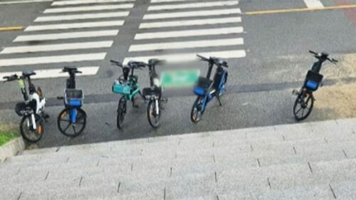 "어디로 걸어야 해?"…계단 앞 빽빽 길막 논란