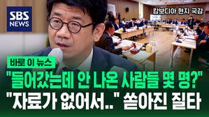 [바로이뉴스] 질타 쏟아진 캄보디아 현지 국감 "정말 심각한 문제"