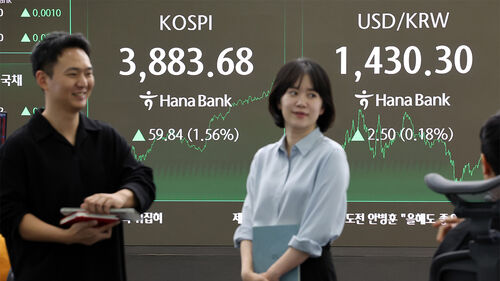 6거래일째 최고치 마감…'코스피 4000' 카운트다운 돌입