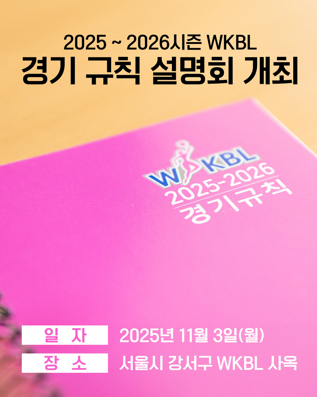 여자프로농구 2025-2026시즌 경기 규칙 설명회 (사진=한국여자농구연맹 제공, 연합뉴스)