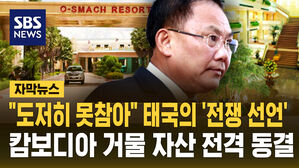 [자막뉴스] "도저히 못참아" 태국의 '전쟁 선언'…캄보디아 거물 자산 전격 동결